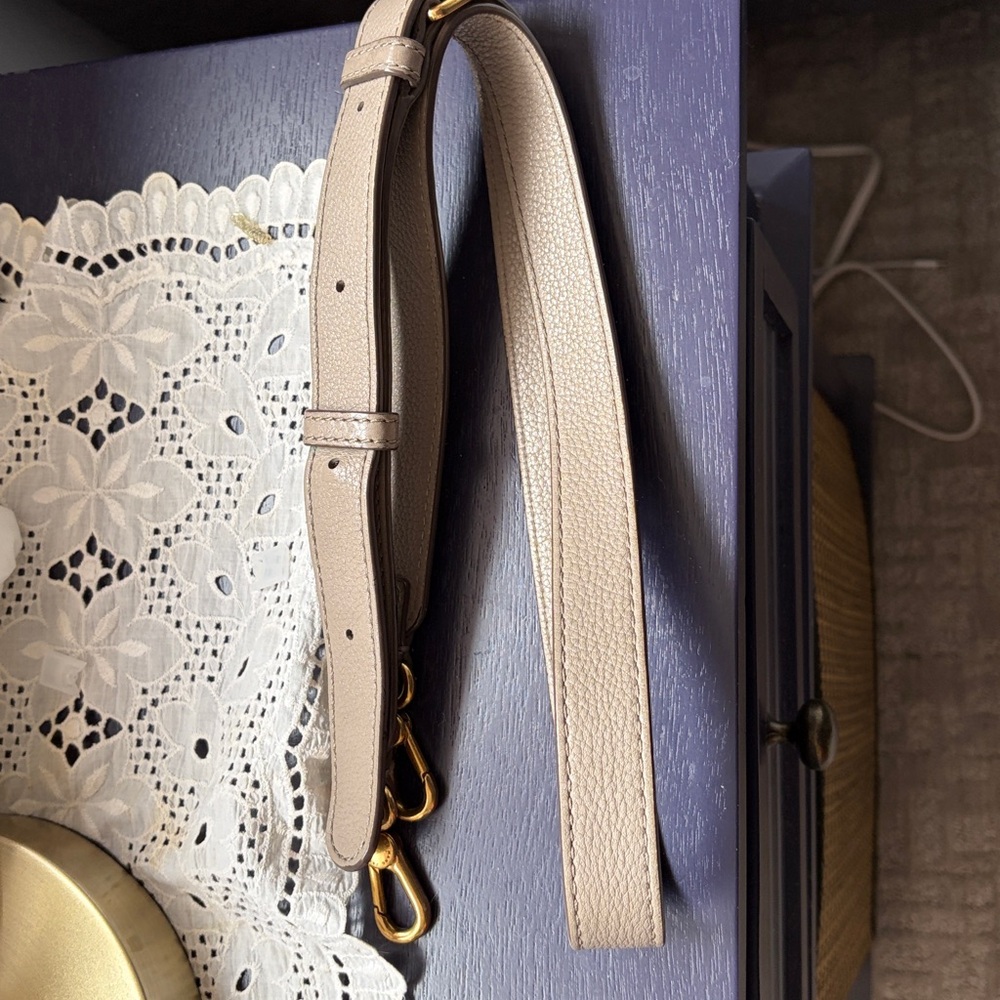 Marc by Marc Jacobs New Q Natasha Crossbody Shoulder Bag-Cement - Picture 13 of 14